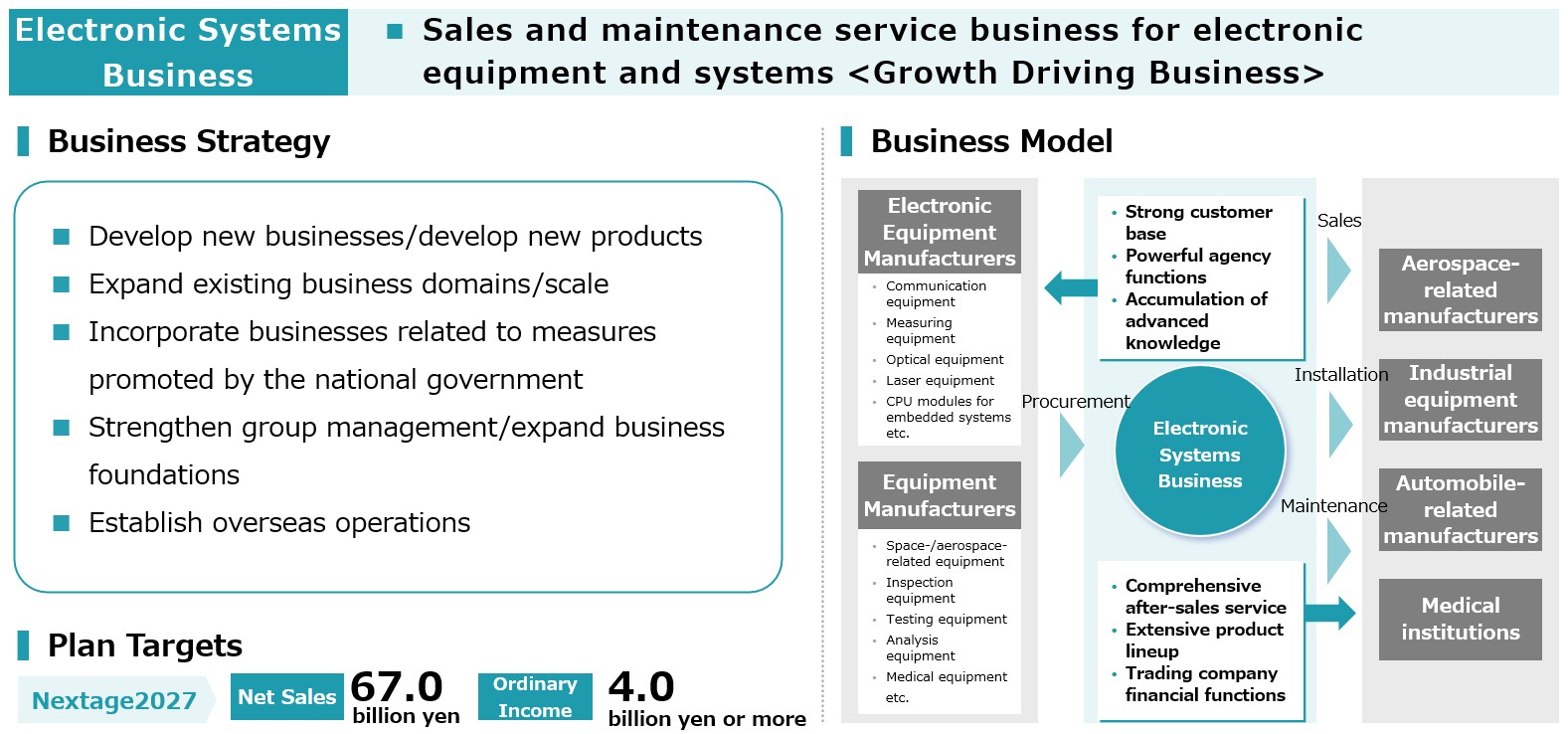 Electronic Systems Business