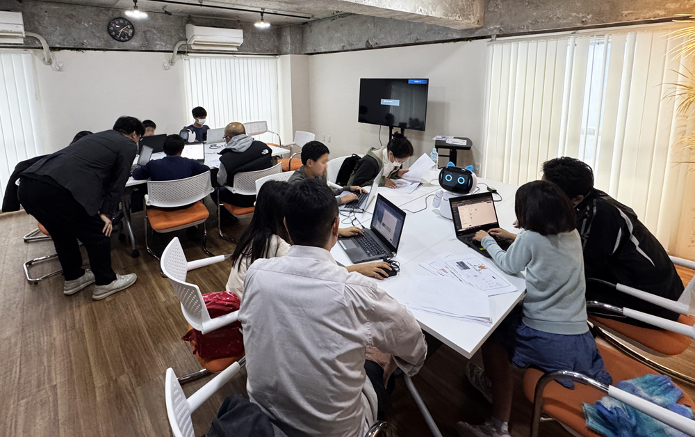 プログラミング体験会の様子