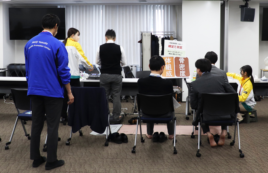 健康チェックイベントとデジタルを活用した健康増進の取り組み