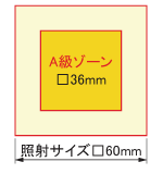 照射エリア1SUNにした場合